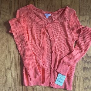 BP. NWT coral cardigan
